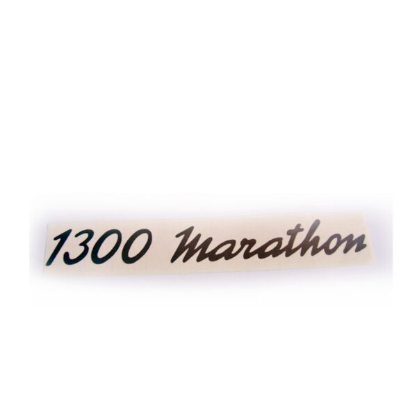 1300 Marathon sticker grijs