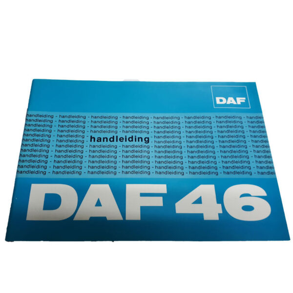 nieuw instructieboek DAF 46