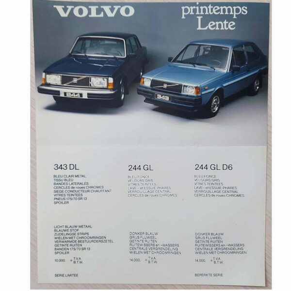 Volvo Lente / Printemps 343 DL