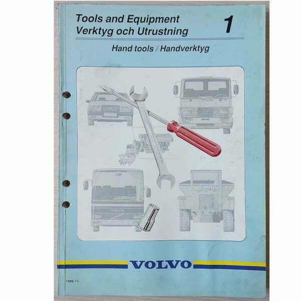 904102 Tools and Equipment Volvo 1986