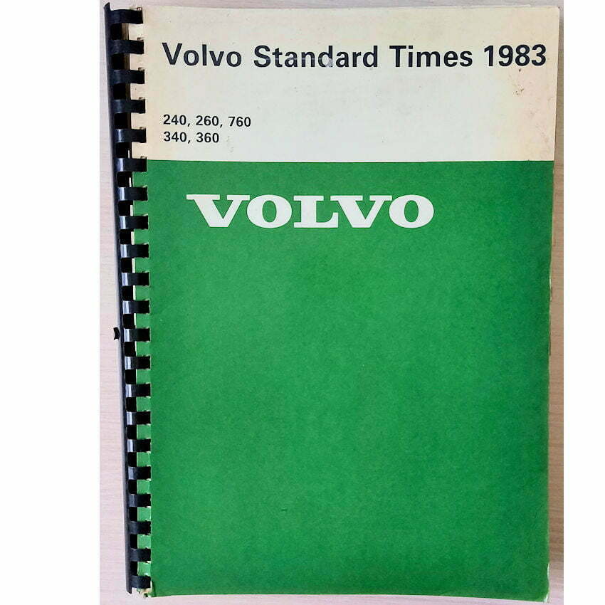 904106 Volvo standard times 1983