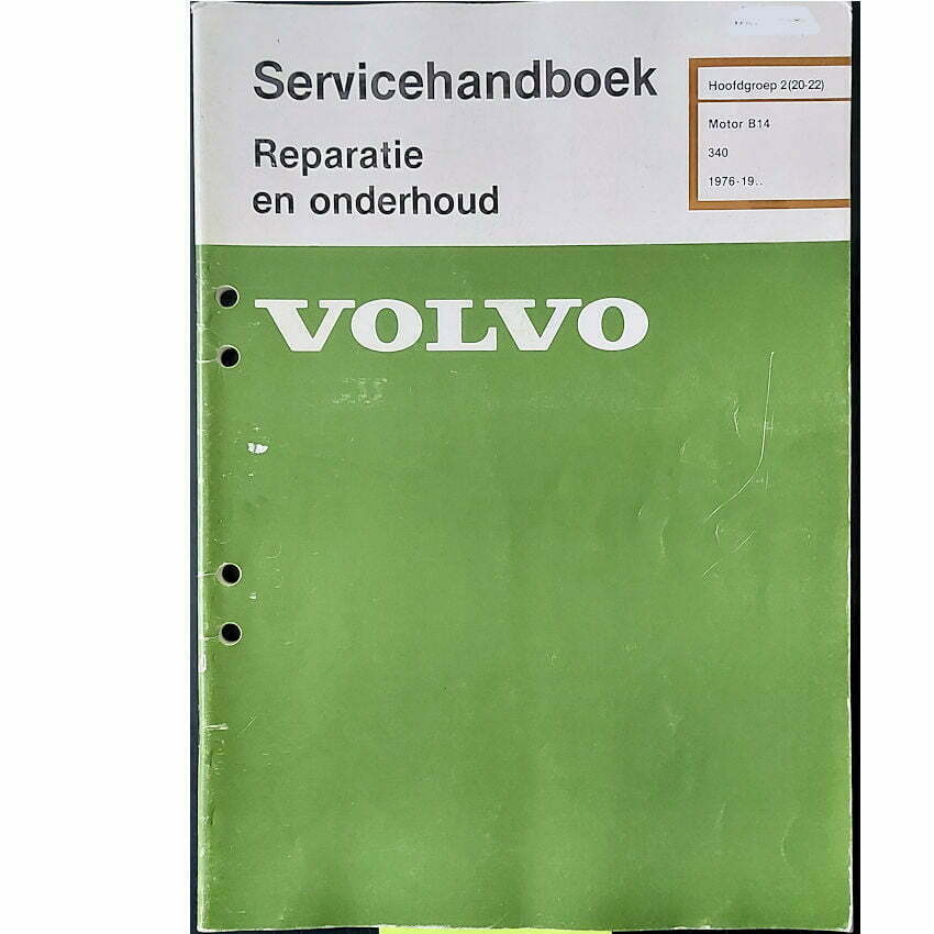 Volvo 340 Servicehandboek Brandstofsysteem B14 motoren 1979-