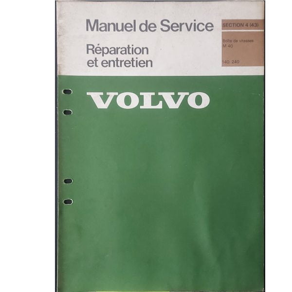 Volvo 140-240 Boíte de Vitesse M40