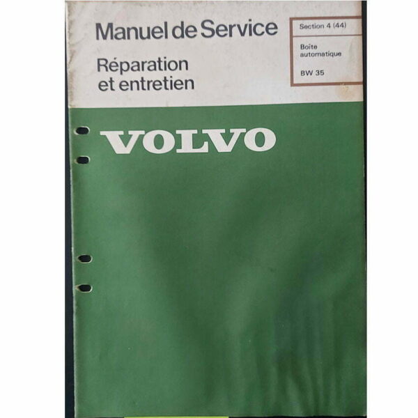 Volvo BW35 Boíte automatique