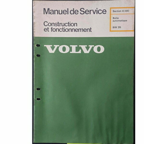 Volvo BW35 Boíte automatique