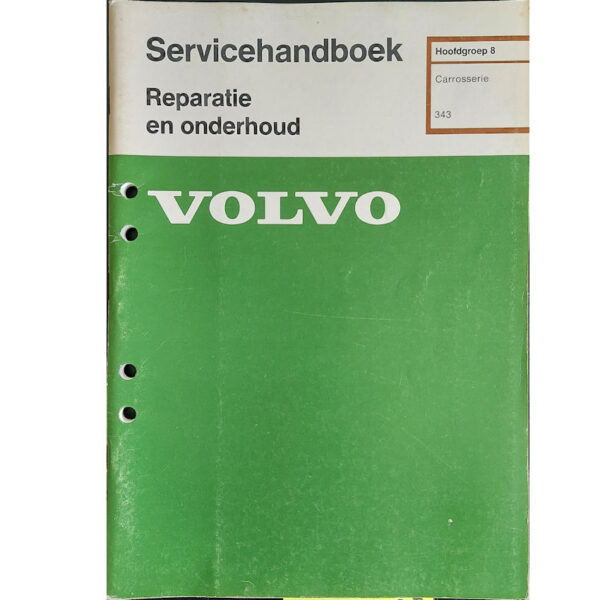 Servicehandboek Carrosserie Volvo 343