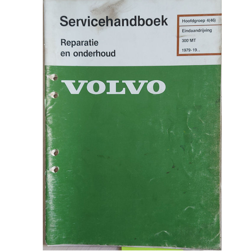 Servicehandboek Volvo 300 MT Lokaliseren van storingen Eindaandrijving