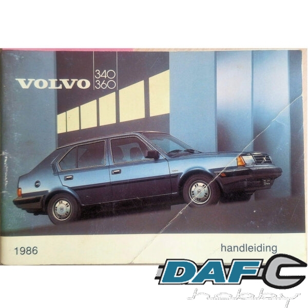 107310 Volvo 340-360 1986 Handleiding