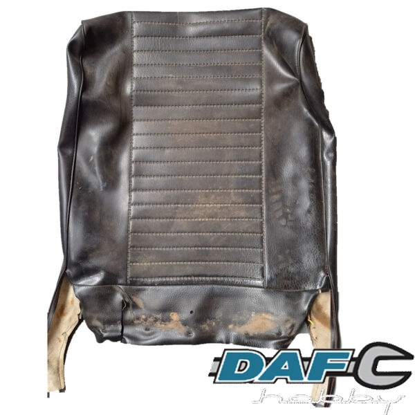 Bekleding stoel rug zwart links DAF 33/44/55 2e type gebruikt