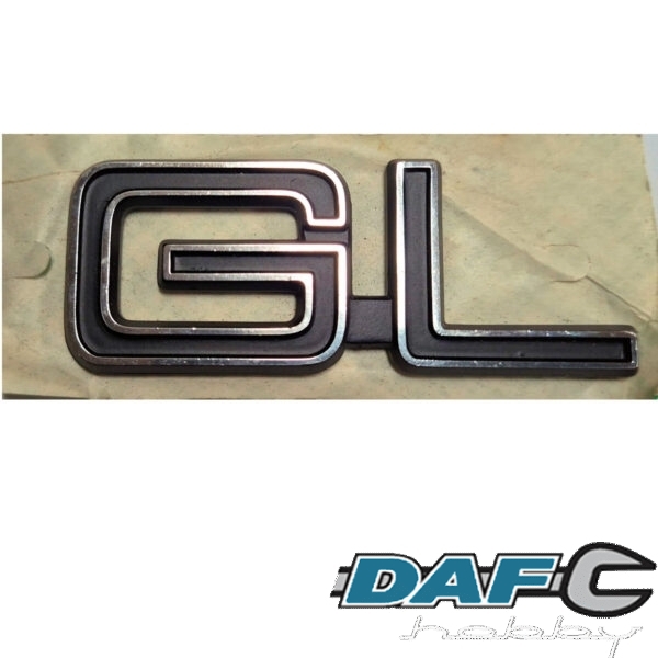 1304257 Embleem GL Volvo 240-260 1980-1985